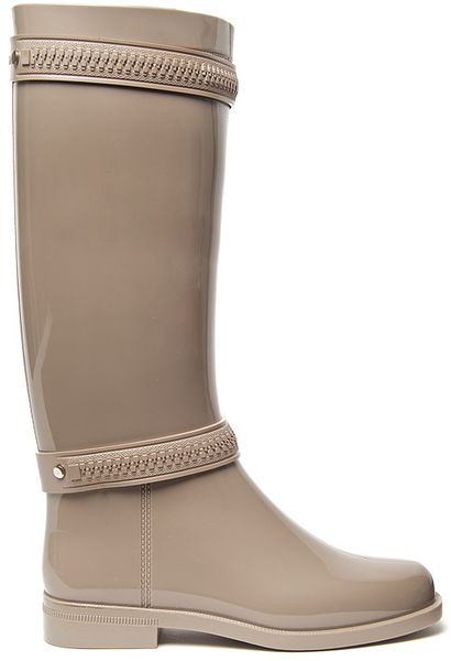 grey zipper boots