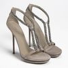 Gucci Naomi Sandal in Gray (beige) - Lyst
