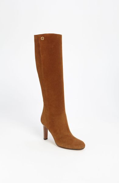 Gucci Georgina Tall Boot in Brown - Lyst