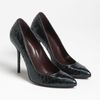 Gucci Genuine Python Pump in Green - Lyst