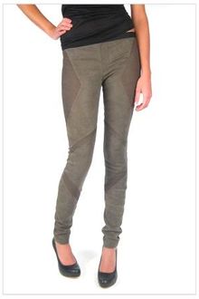 Helmut Lang Patina Armor Leather Legging in Deer - Lyst