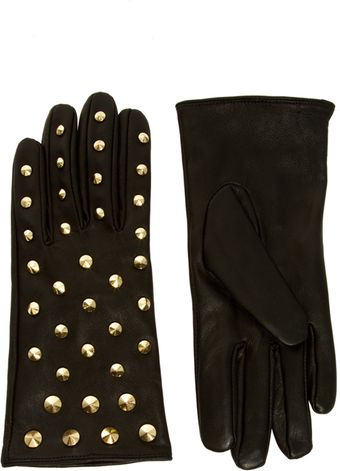 Love Asos Leather All Over Stud Gs - Lyst