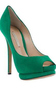 Nicholas Kirkwood Peep Toe Platform - Lyst