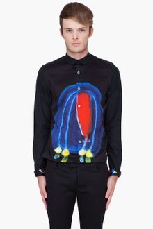 Paul Smith Black Jelly Fish Print Shirt - Lyst