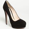 Prada Overlasted Platform Pump in Black - Lyst