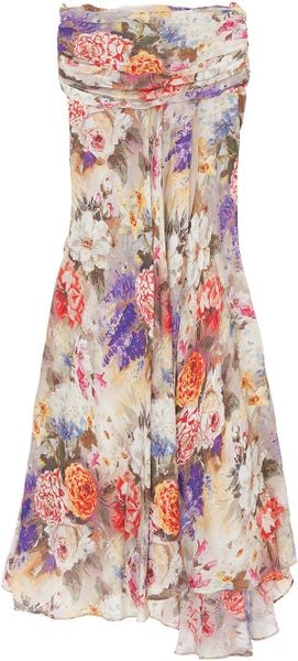 Haute Hippie Floral Print Maxi Skirt in Floral | Lyst