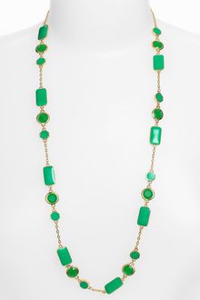 Kate Spade Pop Palette Long Station Necklace - Lyst
