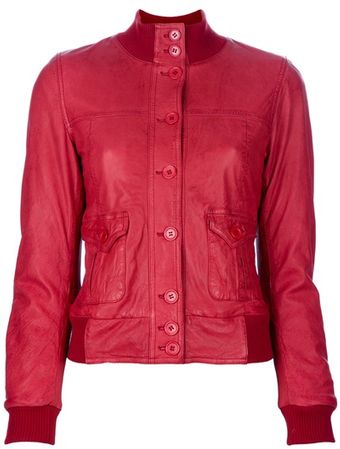 Le Sentier Classic Leather Jacket - Lyst