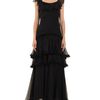 D&g Long Dress in Black - Lyst