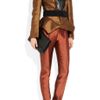 Haider Ackermann Wool and Silkblend Peplum Jacket in Brown (bronze) - Lyst