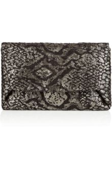 Lanvin Maitai Metallic Brocade Clutch - Lyst