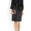Lanvin Maitai Metallic Brocade Clutch in Black - Lyst
