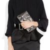Lanvin Maitai Metallic Brocade Clutch in Black - Lyst