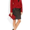 Lanvin Peplum Woolblend Jacket in Red - Lyst
