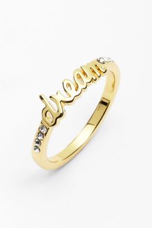 Ariella Collection Messages Love Script Ring - Lyst