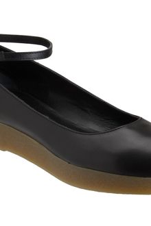 Jil Sander Ankle Strap Platform Wedge - Lyst