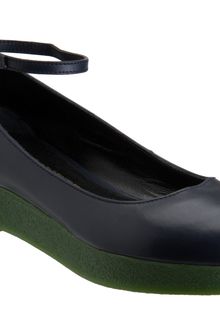 Jil Sander Ankle Strap Platform Wedge - Lyst