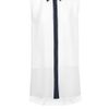 Mango Contrasted Line Blouse in White (off white) - Lyst