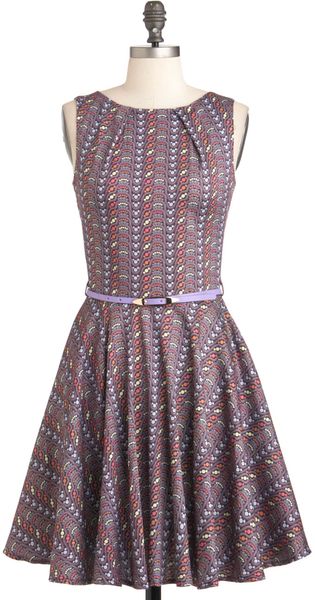 ModCloth Luck Be A Lady Dress in Dots - Lyst