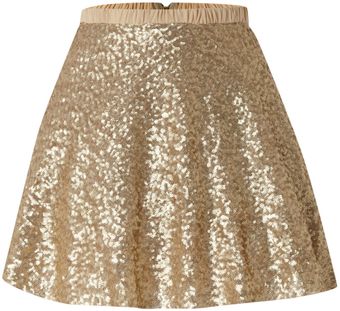 Tfnc Skirt All Over Sequin - Lyst