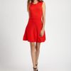 Theory Taolina Wool Dress in Red (black) - Lyst