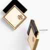 Tory Burch Tomi Stud Earrings in White (ivory/ black/ gold) - Lyst