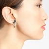 Tory Burch Tomi Stud Earrings in White (ivory/ black/ gold) - Lyst