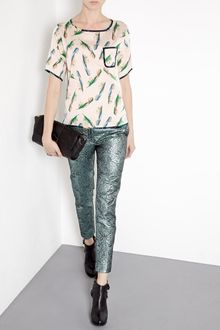 Tucker Keyhole Pocket Top in Love Letter - Lyst