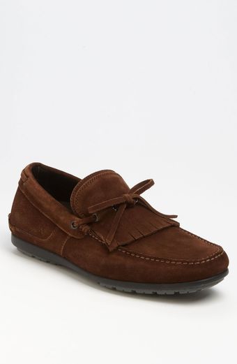 Ferragamo Albero Kiltie Driving Shoe - Lyst