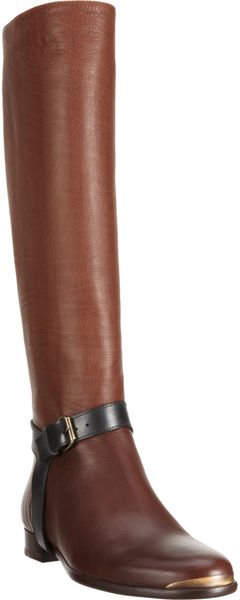 Lanvin Riding Knee Boot - Lyst