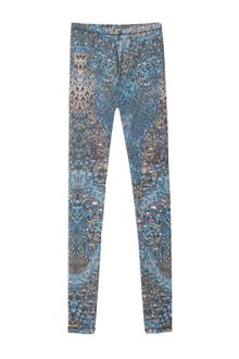 McQ by Alexander McQueen Print Feather Legging - Lyst