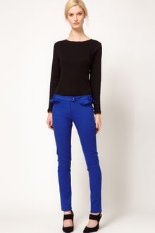 Preen Line Peplum Pants - Lyst