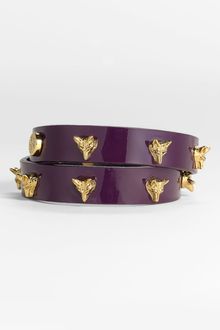 Tory Burch Foxhead Studded Wrap Bracelet - Lyst