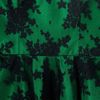 Alexander Mcqueen Flower Lace Strapless Dress in Green (emerald) - Lyst