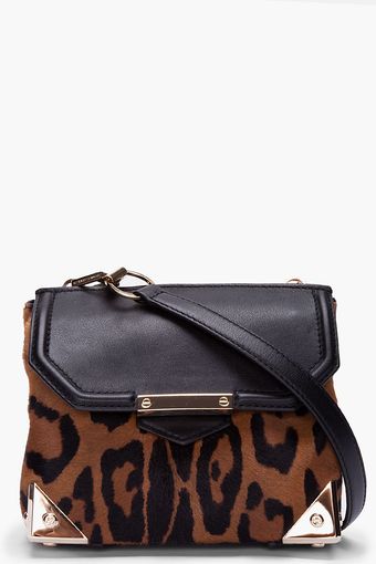 Alexander Wang Leopard Calfhair Marion Bag - Lyst