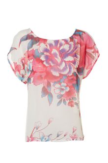 Jane Norman Oriental Placement Tee - Lyst