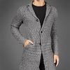 John Varvatos Jacquard Cardigan in Gray for Men (griffin) - Lyst