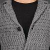 John Varvatos Jacquard Cardigan in Gray for Men (griffin) - Lyst