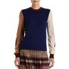 Kenzo Cashmere Colorblock Sweater in Blue (navy) - Lyst