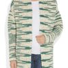 Missoni Metallic Flecked Woolblend Cardigan in Green (cream) - Lyst
