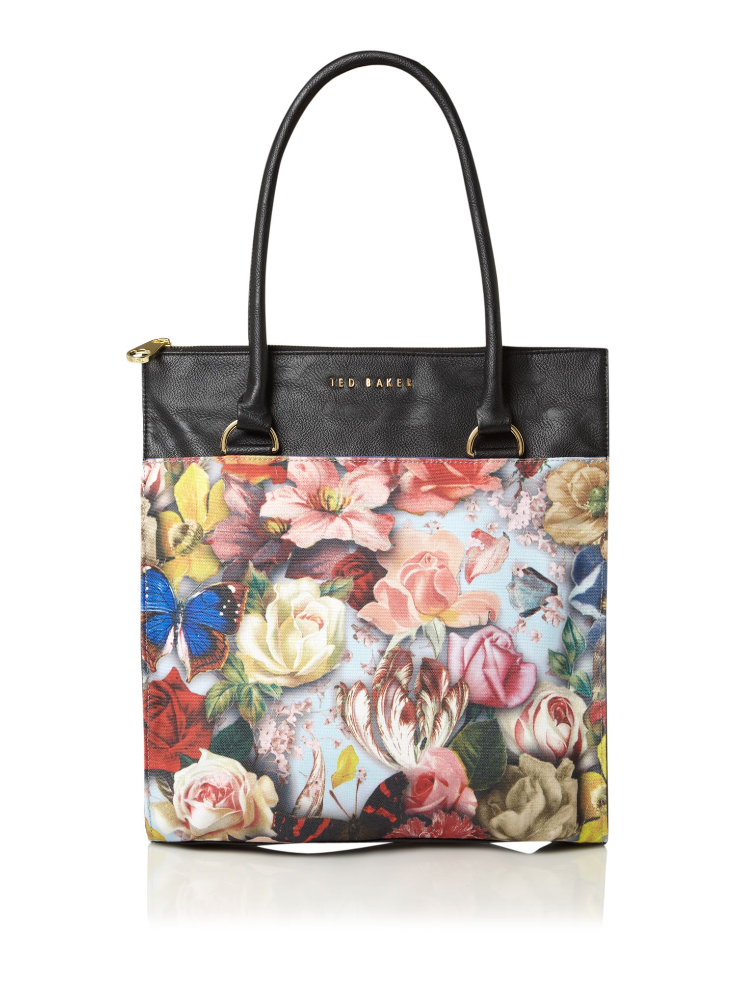 Ted Baker Maypo Floral Canvas Tote in Floral (multicoloured) Lyst