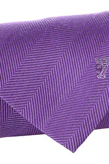Versace Chevron Box Chain Tie - Lyst