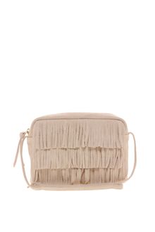 Asos Suede Fringe Across Body Bag - Lyst