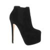 Carvela Saint Platform Chelsea Shoe Boots in Black - Lyst