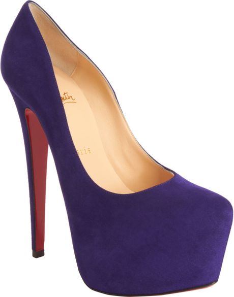 Christian Louboutin Daffodile in Purple (violet) - Lyst