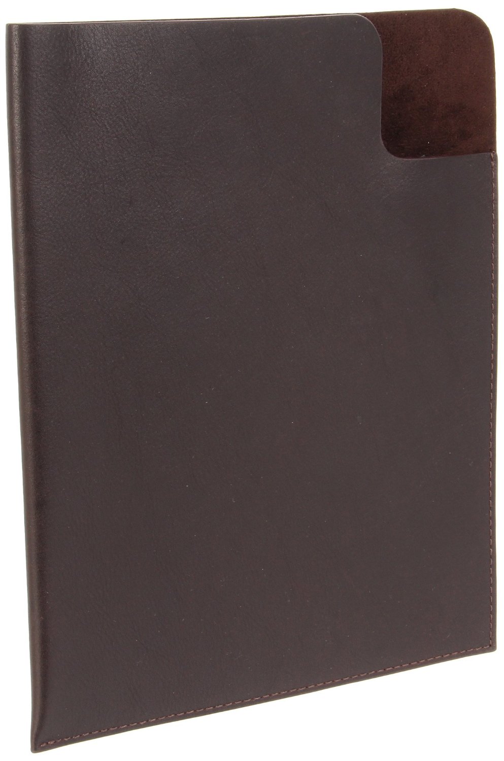 Fossil Fossil Estate Leather Tablet Laptop Sleeve in Brown (dark brown