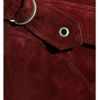 Isabel Marant Eden Stretchsuede Skinny Pants in Purple (burgundy) - Lyst