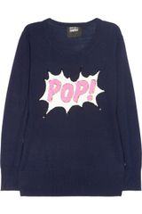 Markus Lupfer Pop Sequined Merino Wool Sweater