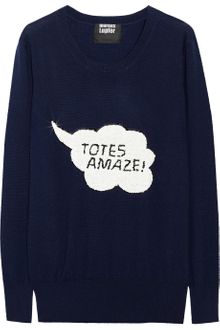 Markus Lupfer Totes Amaze Sequined Wool Sweater - Lyst
