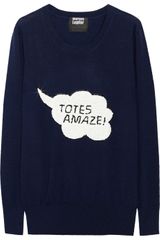 Markus Lupfer Totes Amaze Sequined Wool Sweater